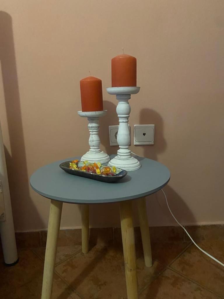 Όμορφο, Άνετο Ζεστά Διακοσμημένο Διαμέρισμα Thérmi Esterno foto